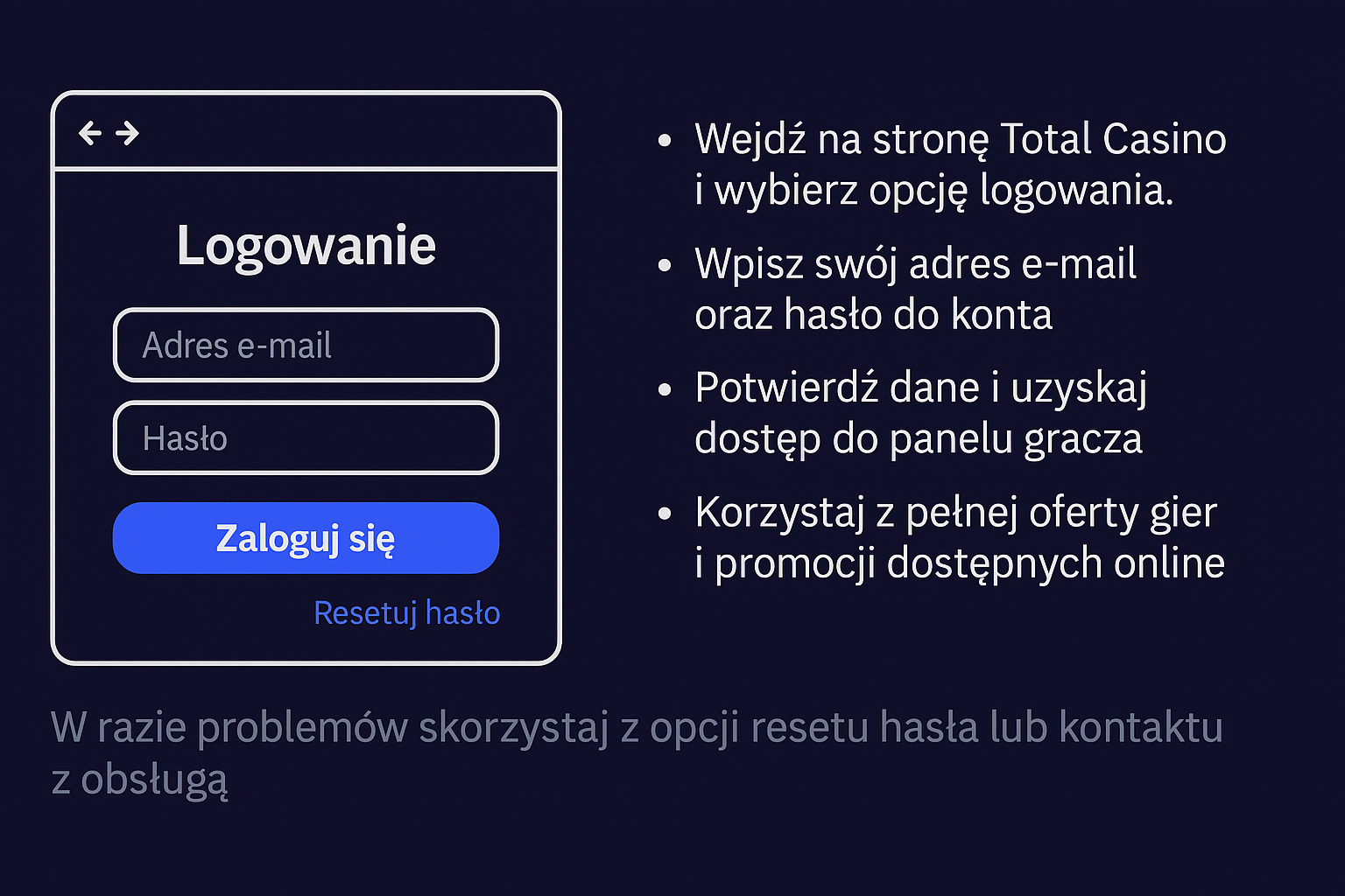 total casino logowanie